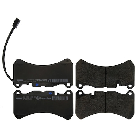 Centric Parts Semi-Metallic Brake Pads, 104.11161 104.11161